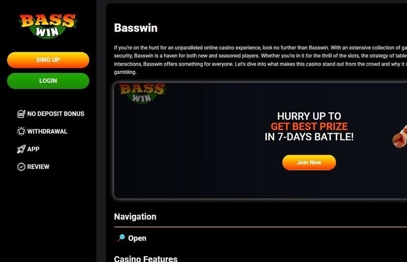 Unlock the Thrills of Basswin Casino in the UK Gaming Scene